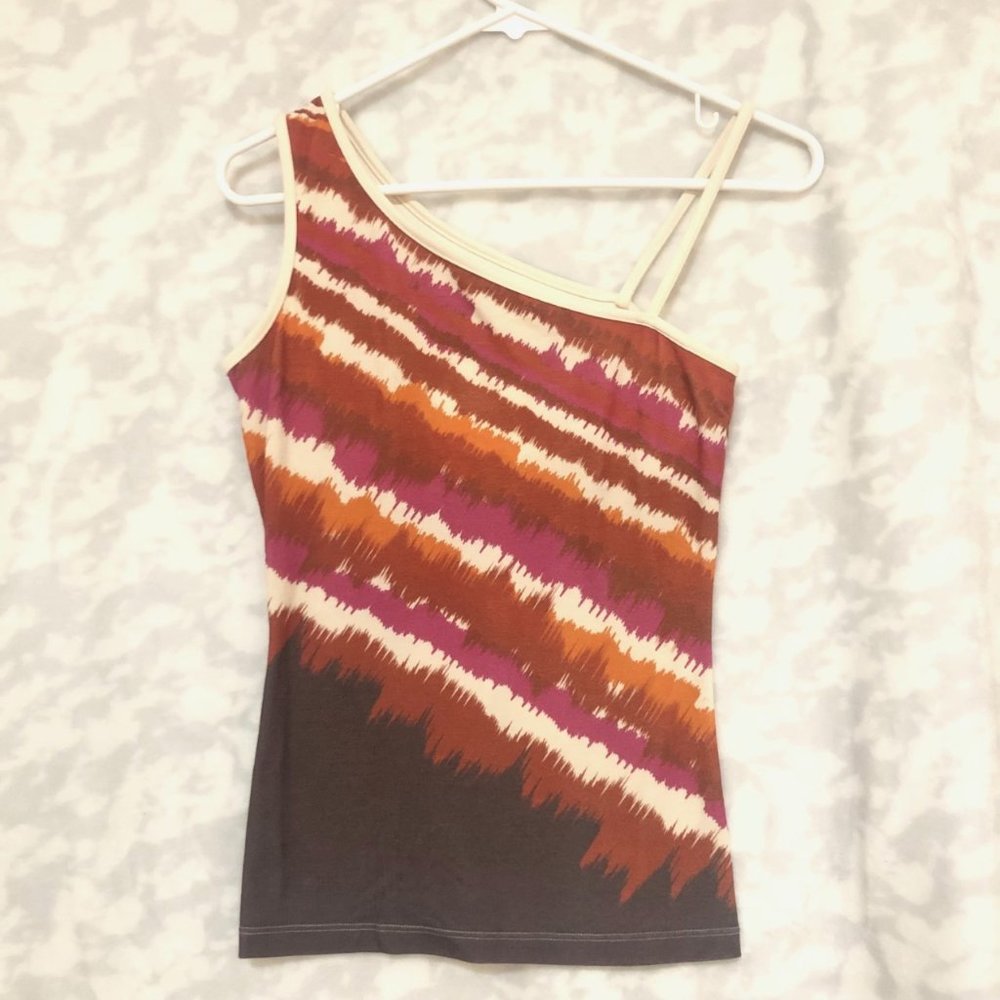 Prana Asymmetrical Exercise top, Size Small